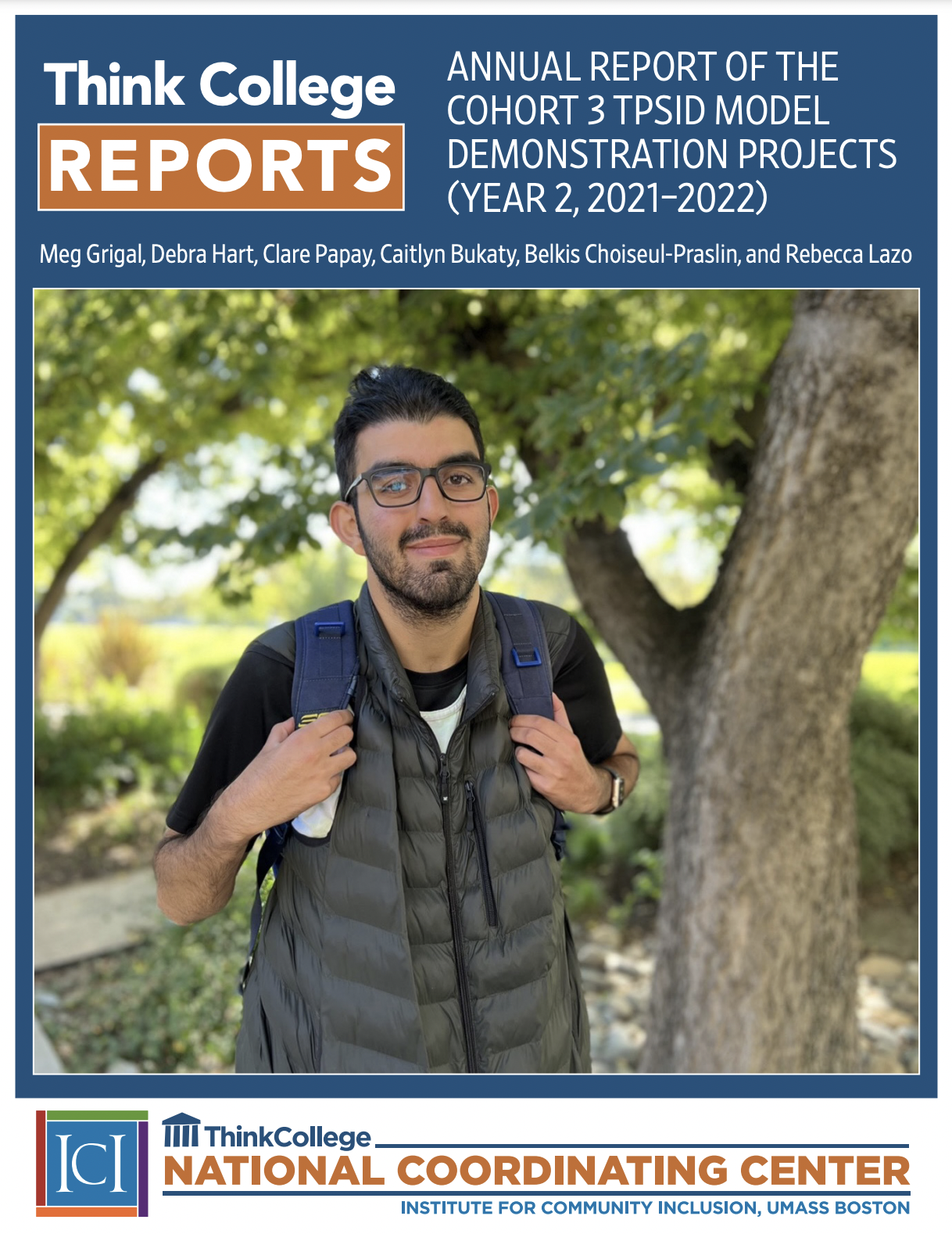 Cover page of 2021-22 annual report