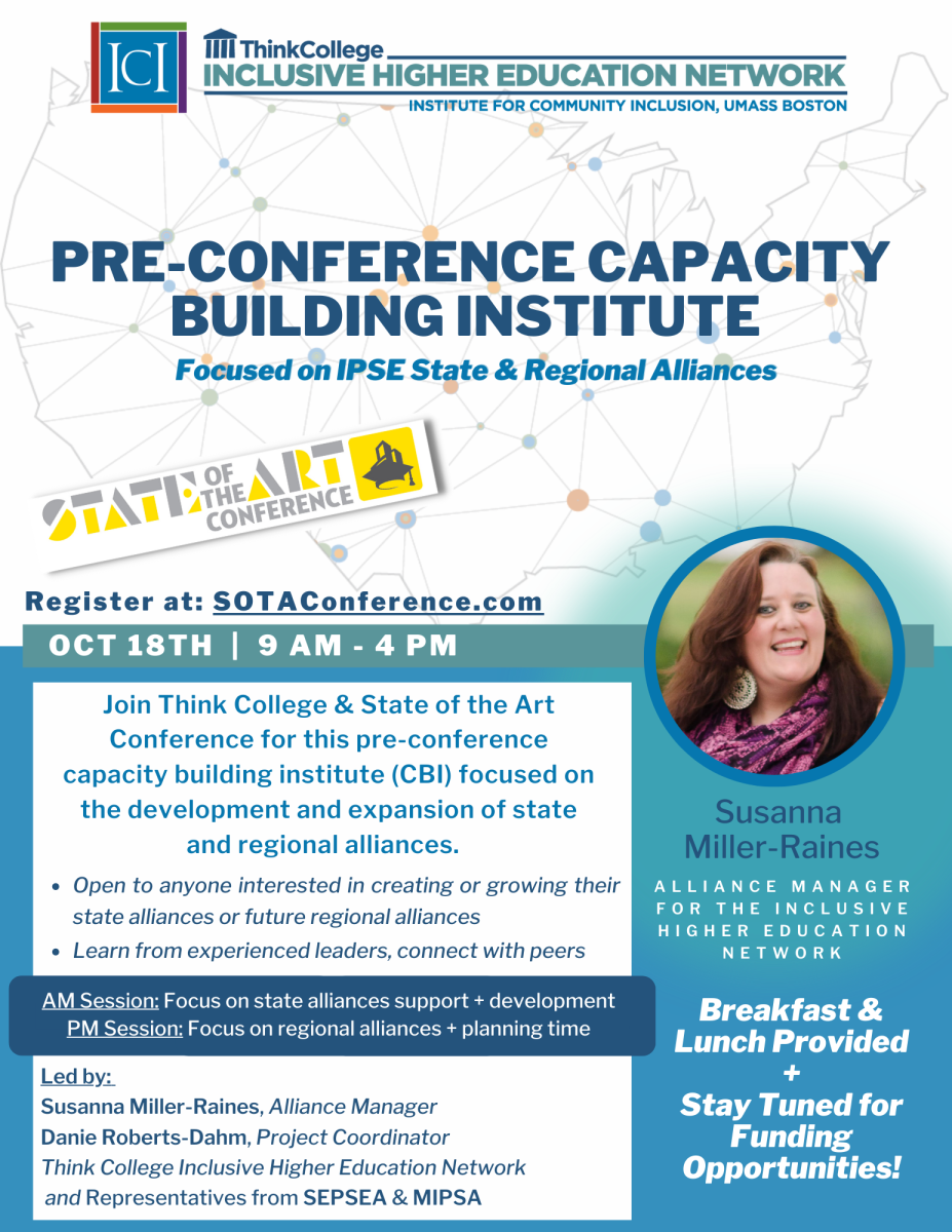 Am sessions focus on state alliances support and development. Pm sessions focus on regional alliances and planning time. Breakfast and lunch provided.
