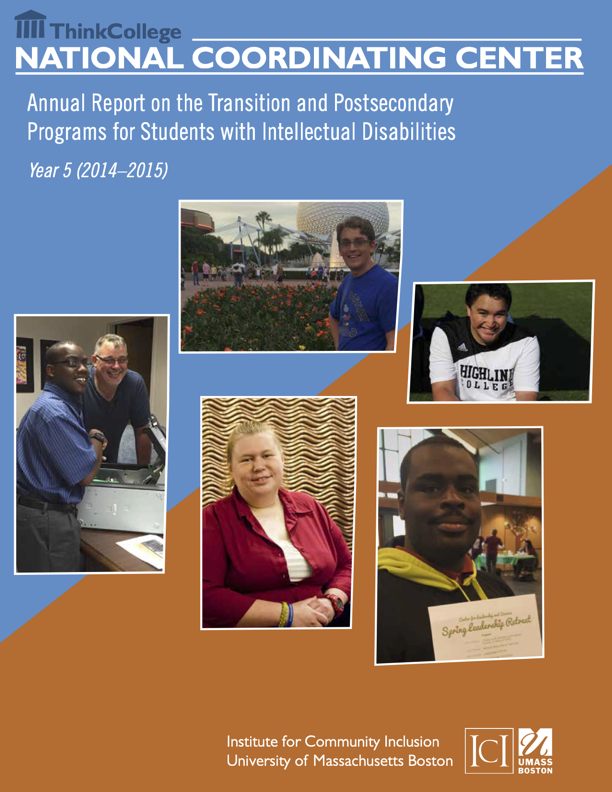 Cover page of 2014-15 annual report