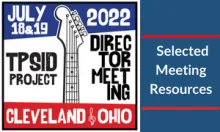 TPSID Meeting logo with text - Selected Meeting Resources