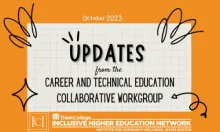 Updates CTE Workgroup October 2023