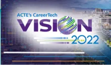 Logo for the conference with the text: ACTE’s CareerTech VISION 2022