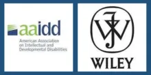 Logos for AAIDD and Wiley, publishers of the 2 journals 