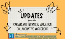 Updates from the Career and Technical Education Collaborative Workgroup 