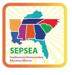 Map of states included in SEPSEA: Arkansas, Louisiana, Mississippi, Alabama, Florida, Georgia, Tennessee, Kentucky, North & South Carolina