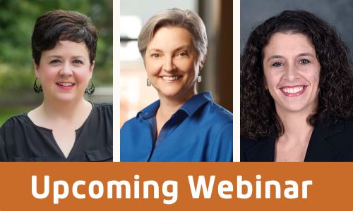 profile pictures of three presenters