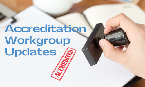 Accreditation Workgroup Updates