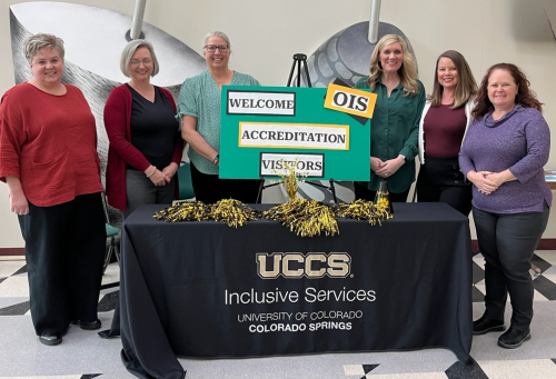 photo of accreditation site visit team