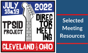 TPSID Meeting logo with text - Selected Meeting Resources